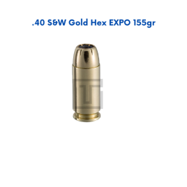 40 S&W Gold Hex EXPO 155gr